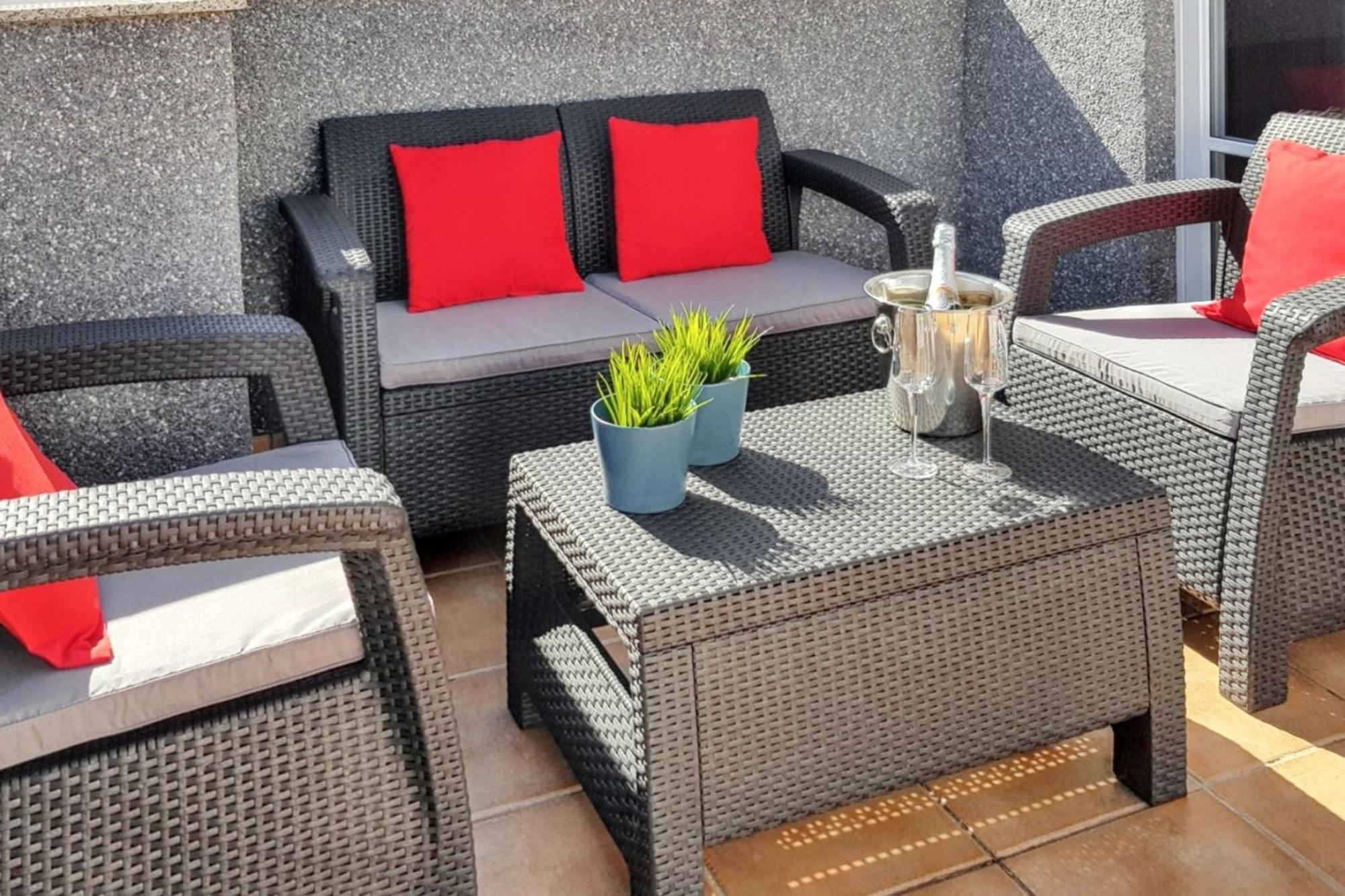 Bright Apartment In Puerto De Santiago 65 M² Terrace Εξωτερικό φωτογραφία